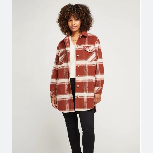 Gentle Fawn xs shacket. Great shape color rust - Picture 1 of 7
